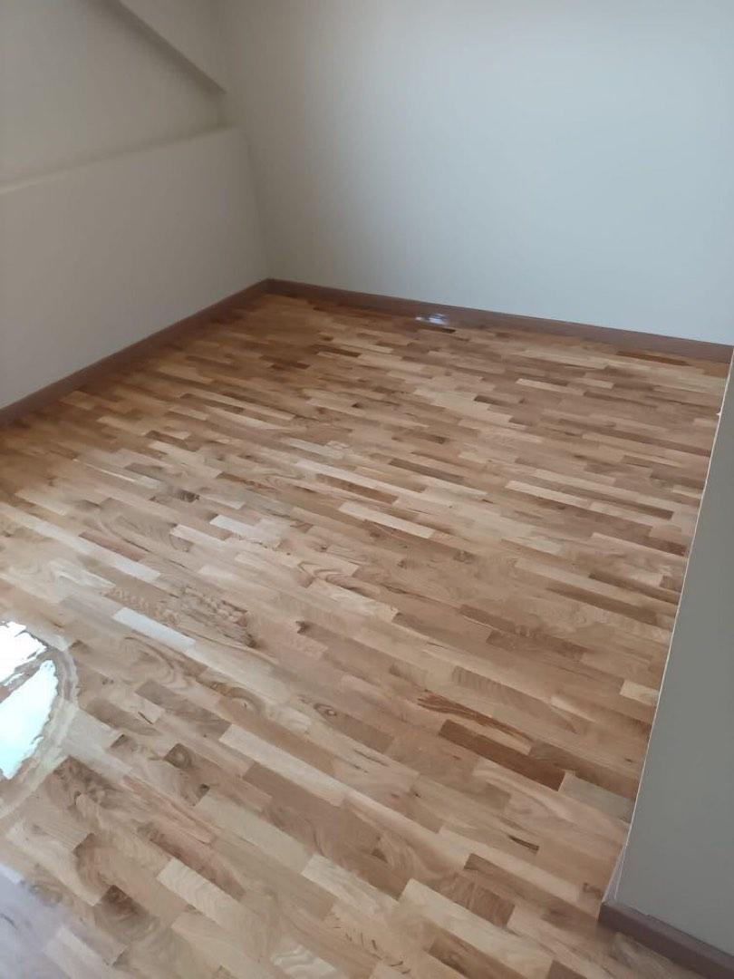 Parquet Floor Polishing, Staining and Varnishing Installation and Repair Service Singapore