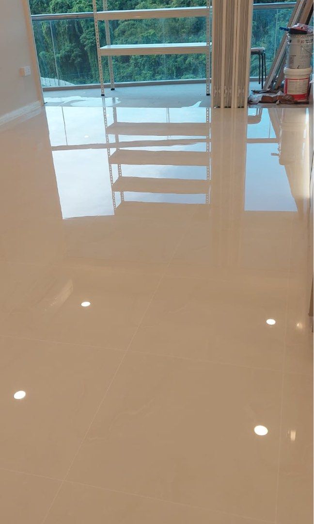Homogeneous Tiles Polishing Cleaning Installation and Repair Service Singapore