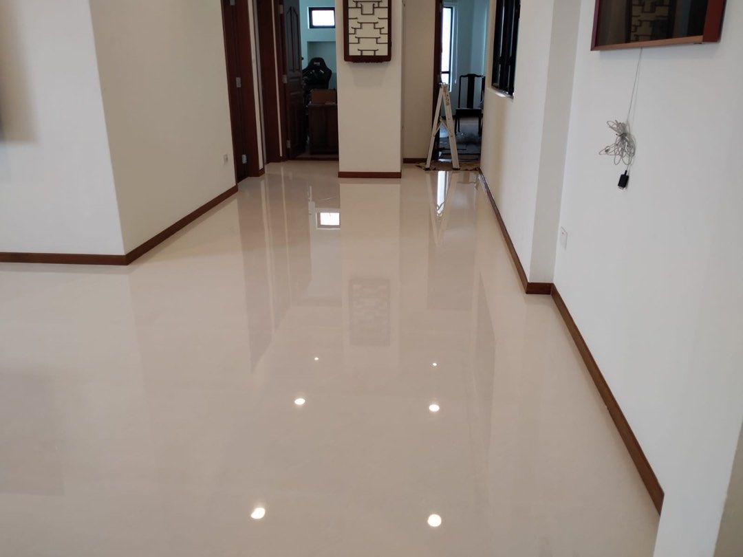 Homogeneous Tiles Polishing Cleaning Installation and Repair Service Singapore