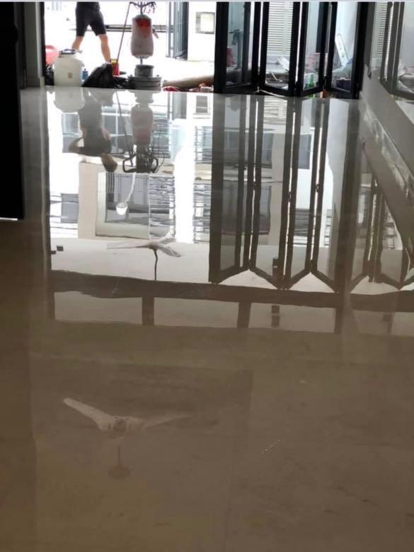 Marble Floor Polishing Cleaning Finishing Installation and Repair Service Singapore