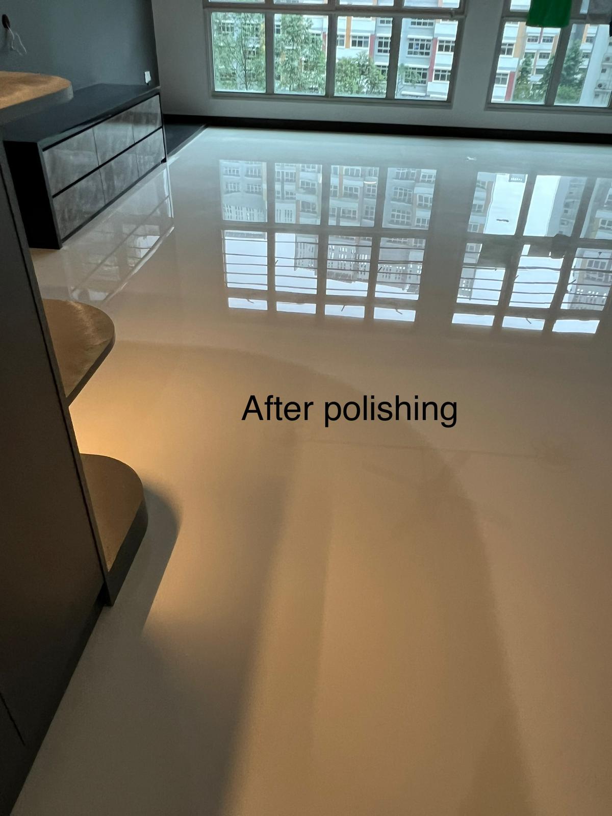 Homogeneous Tiles Polishing Cleaning Installation and Repair Service Singapore