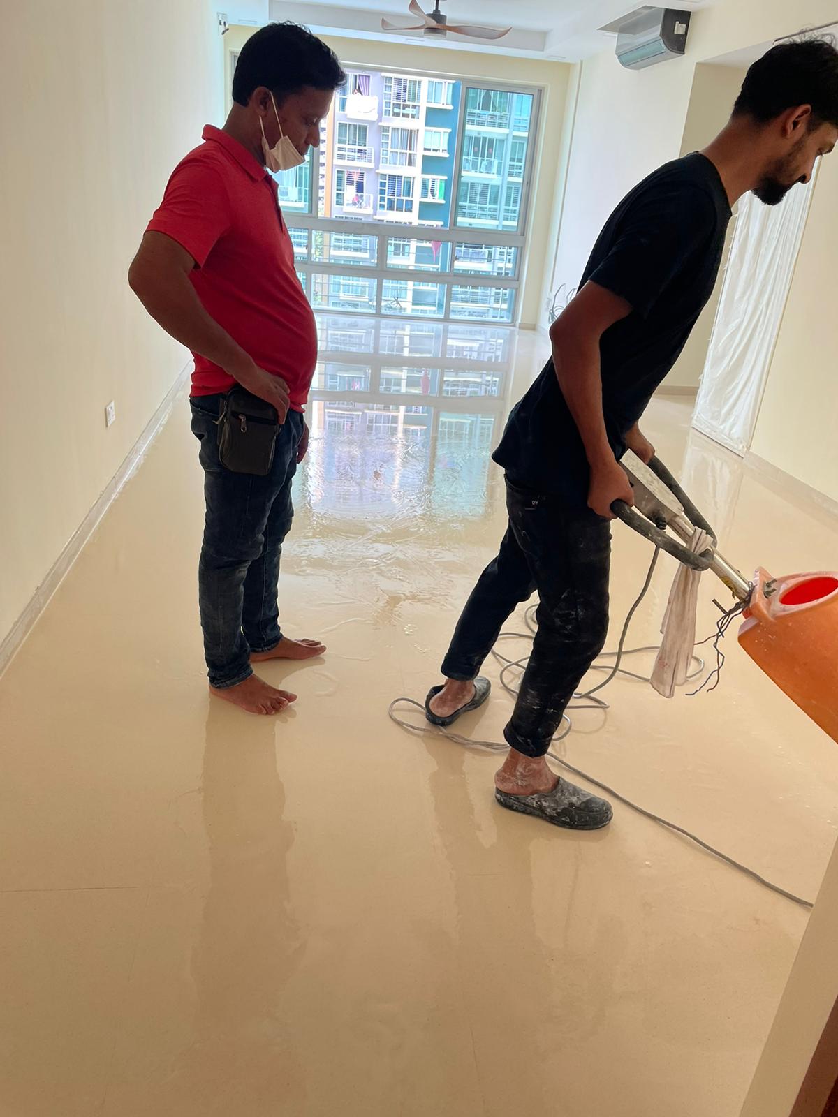 Marble Floor Polishing Cleaning Finishing Installation and Repair Service Singapore