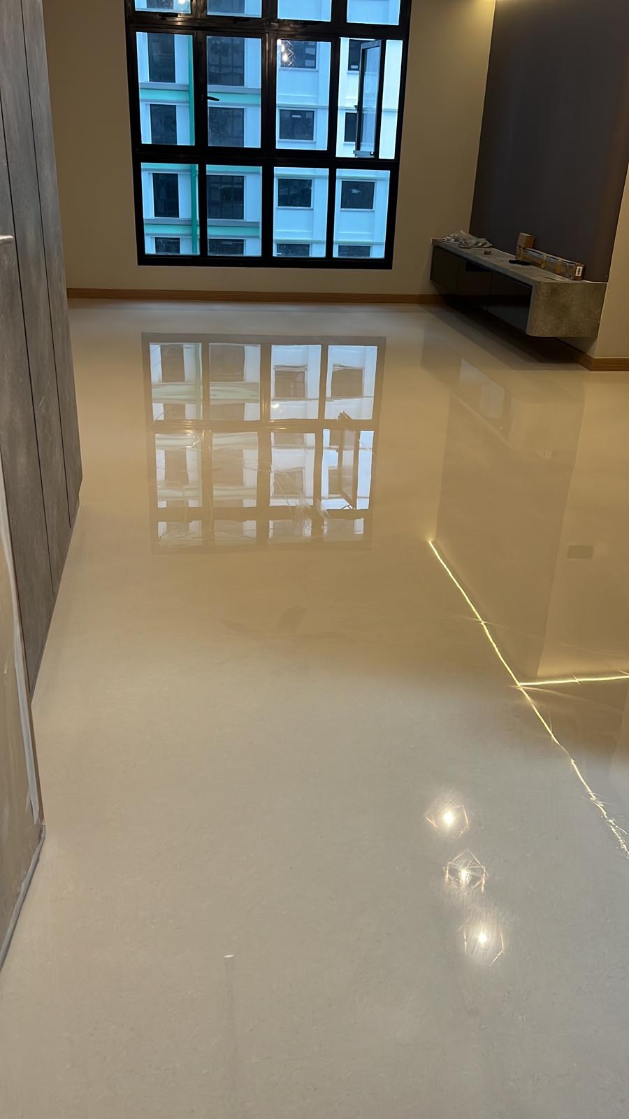 Homogeneous Tiles Polishing Cleaning Installation and Repair Service Singapore